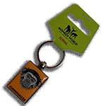 KEYRING PHOTOSTONE RECTANGULAR HANG